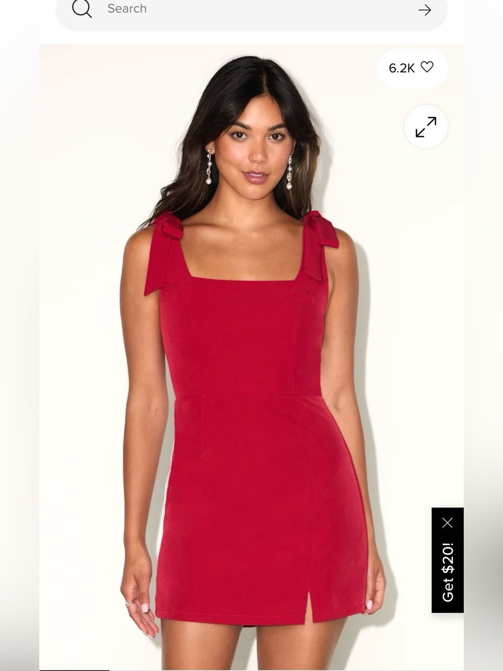 Your Sweetie Wine Red Tie-Strap Mini Dress